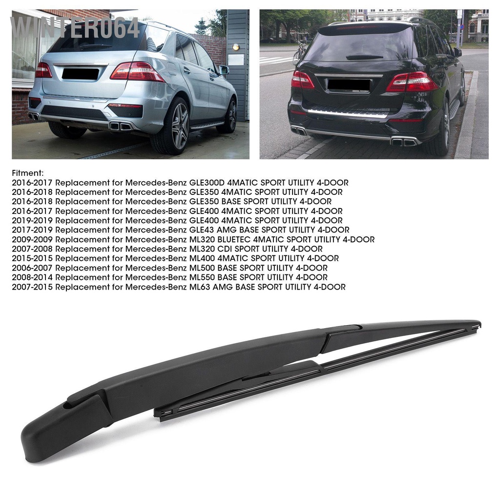 Winter064 Phía Sau Kính Chắn Gió Gạt Tay Lưỡi Dao A1648200744 Thay Thế Cho Xe MercedesBenz W166 W164 ML350 ML500