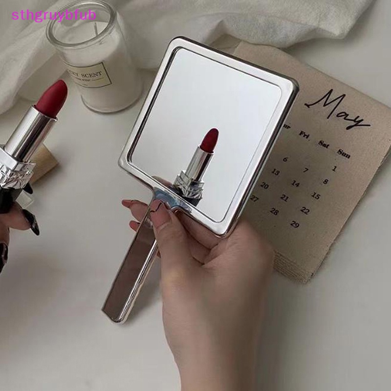 Gương Trang Điểm Cầm Tay Hình Vuông Mini Dạng Lỏng