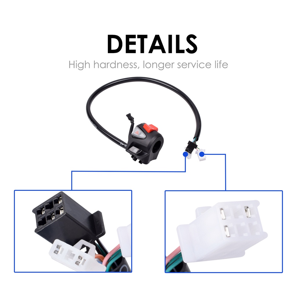 Công Tắc Nguồn Và Đèn Cảnh Báo Dành Cho Xe Honda Click 150 150i