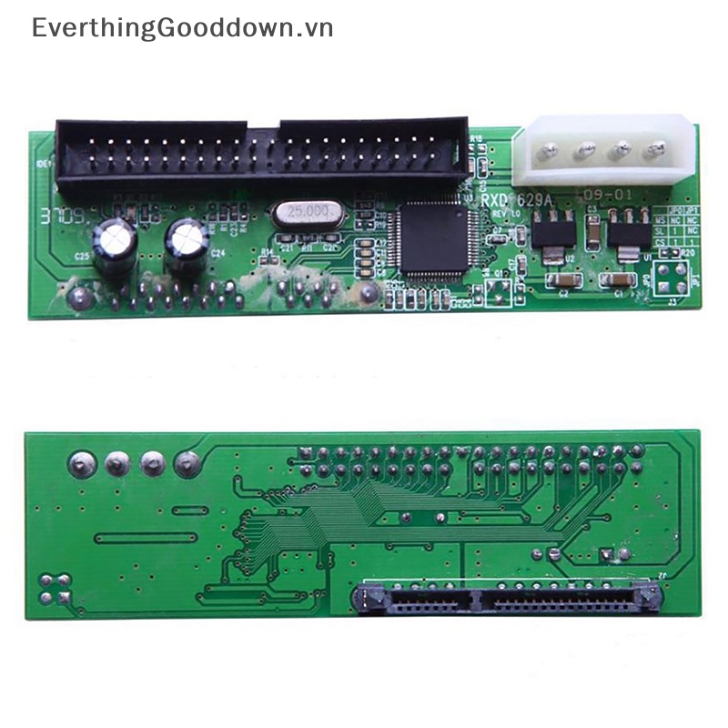 Đầu Chuyển Đổi Sata Sang IDE Cho Ổ Cứng HDD CD DVD-ROM 22Pin 2.5 &quot;3.5&quot; Serial ATA Sang 40pin