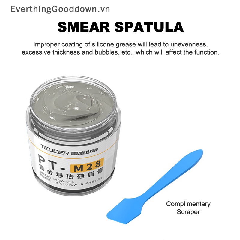 Keo Silicon Dẫn Nhiệt PT-M28 25g 4.15W / M-K Cho CPU vn