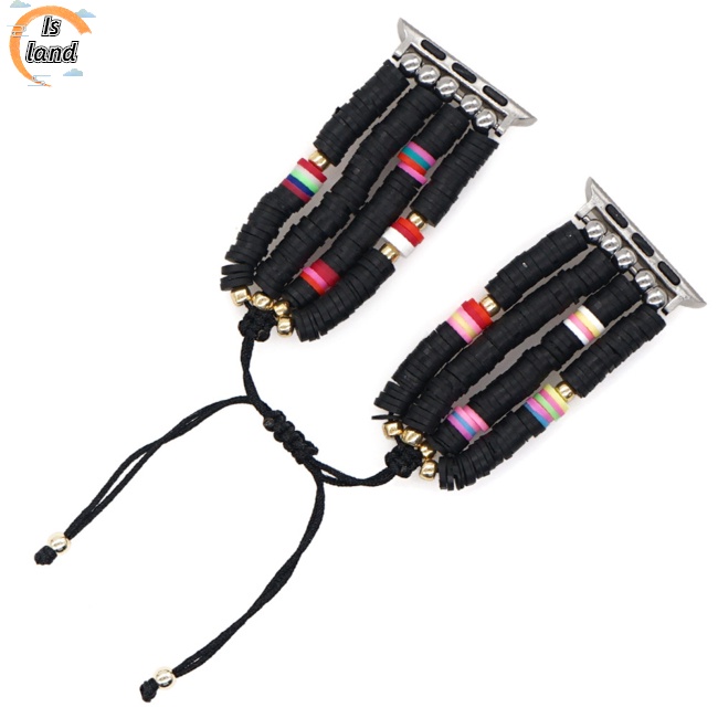 Dây Đeo Mềm Phong Cách Boho Thay Thế Cho Đồng Hồ iWatch 42-44mm