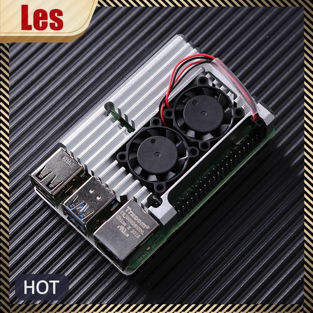 Vỏ Nhôm Làm Mát + Dụng Cụ Cho Raspberry Pi 4 Model B