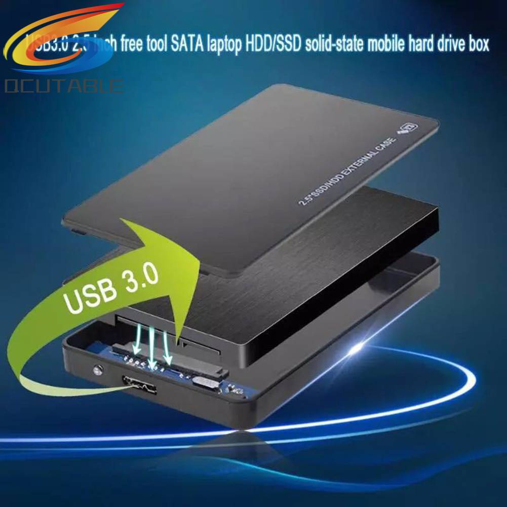 Hộp Đựng Ổ Cứng Ngoài 2.5 inch USB3.0 SATA HDD SSD Ốp