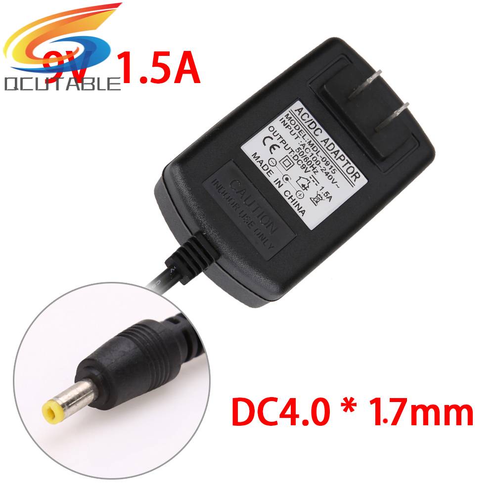 Bộ ChuyểN ĐổI NguồN ĐiệN AC Sang DC 4.0mmx1.7mm 9V 1.5A
