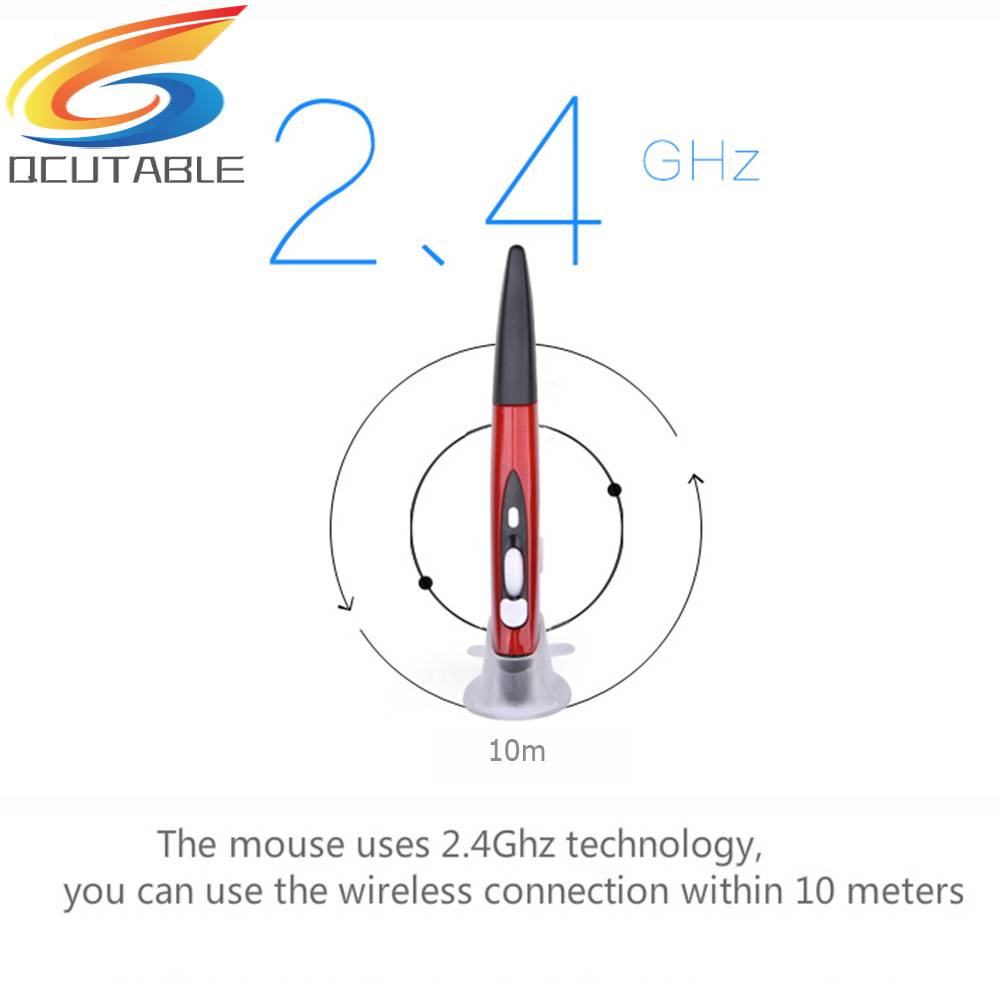 Chuột Quang Không Dây 2.4GHz ĐầU CắM USB 1600DPI, 4 NúT BấM Cho PC