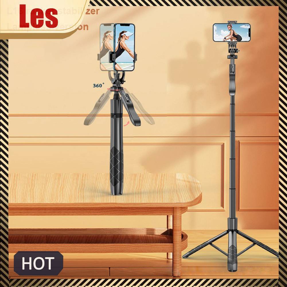 Gậy Tự Sướng Có Thể Kéo Dài Kèm Chân Đế Cho Điện Thoại IOS Android