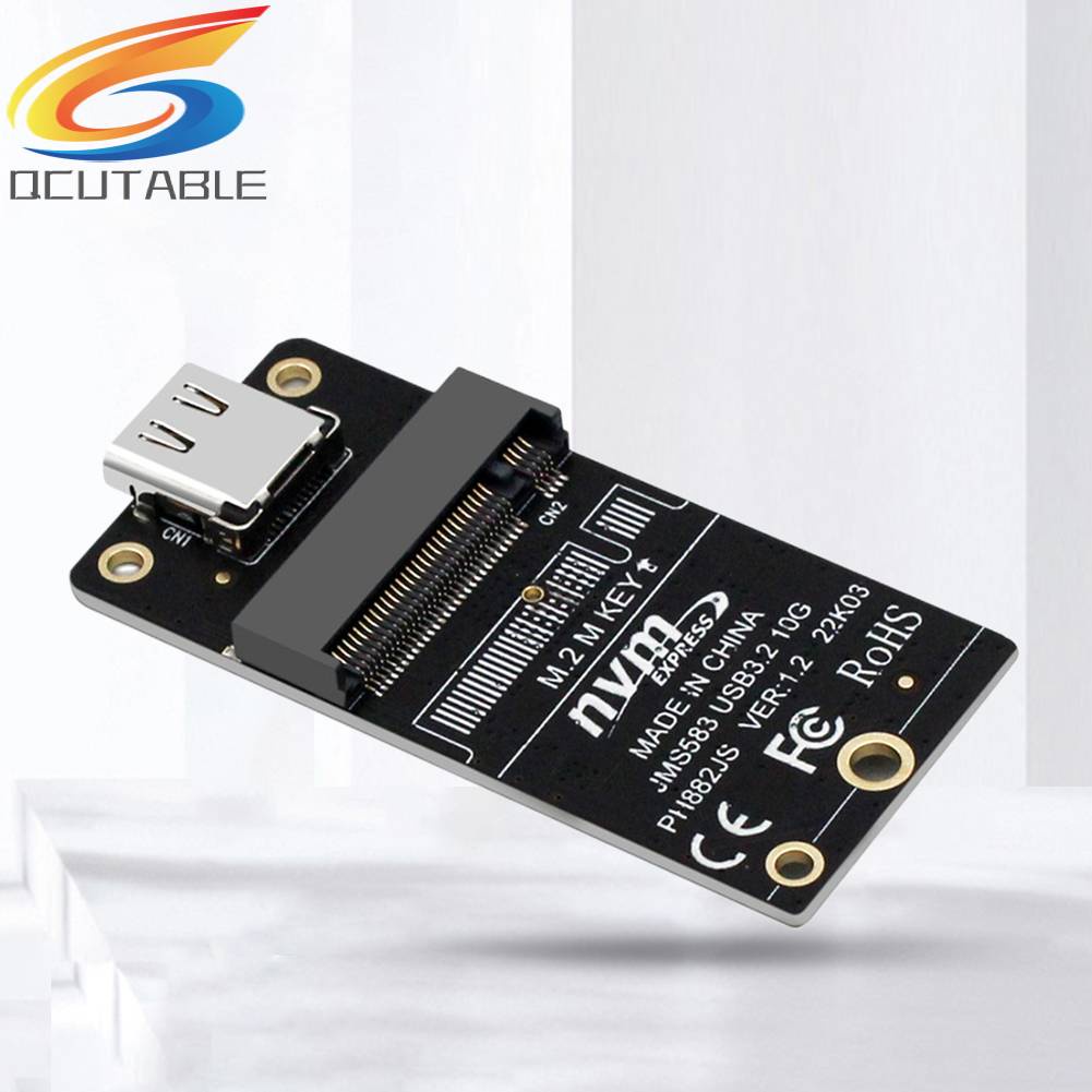 Thẻ Chuyển Đổi NVME M.2 Sang Type-C SSD 10Gbps Hỗ Trợ 2230 2242 2260 2280