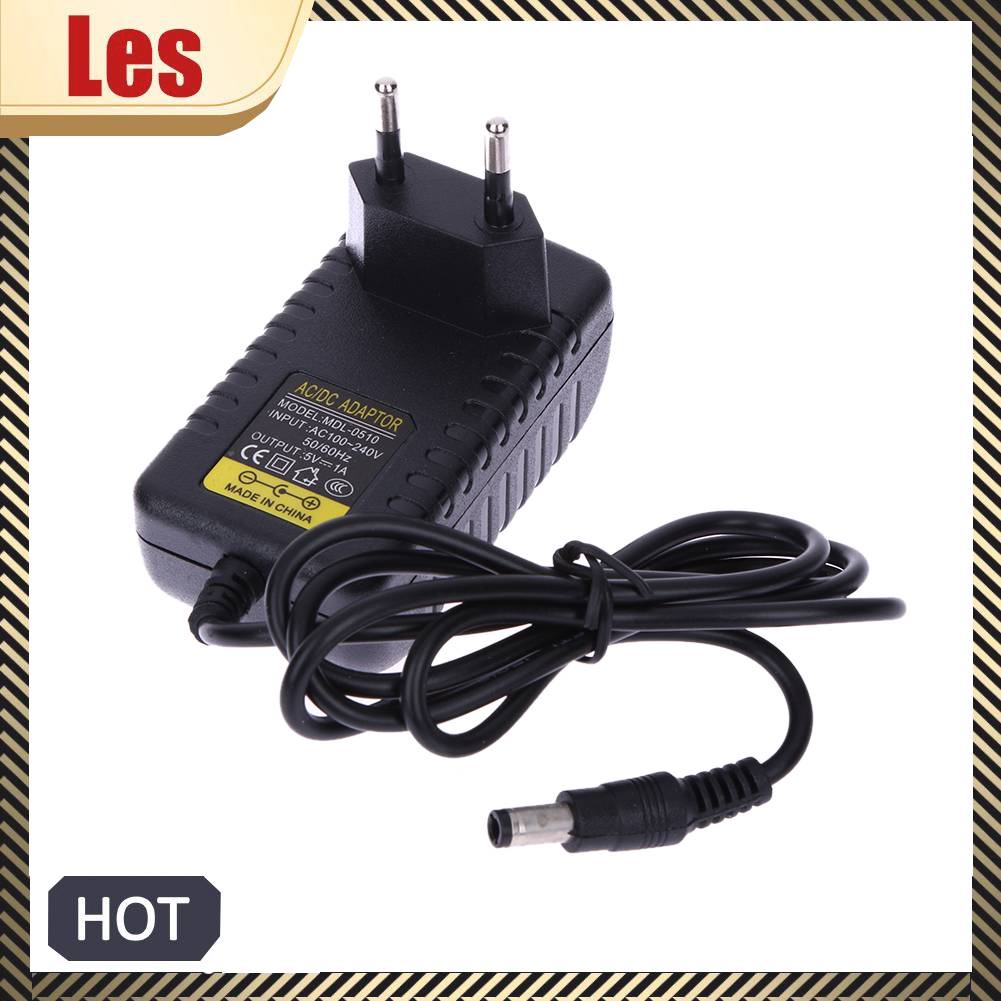 Bộ SạC ChuyểN ĐổI AC 100-240V DC 5.5mm X 2.5mm 5V 1A 1000mA Chuyên NghiệP