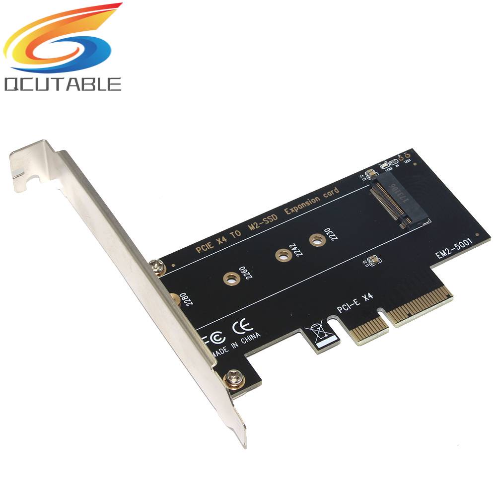 Thẻ Mở Rộng SSU EM2-5001 PCI-E 3.0 X4 Sang NVMe M.2 NGFF