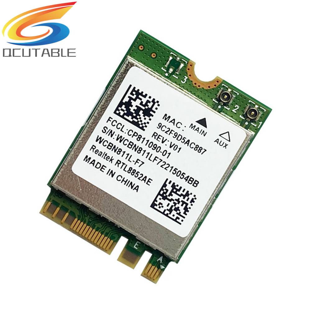 Thẻ Mạng Không Dây RTL8852AE Bluetooth 5.2 Cho Laptop