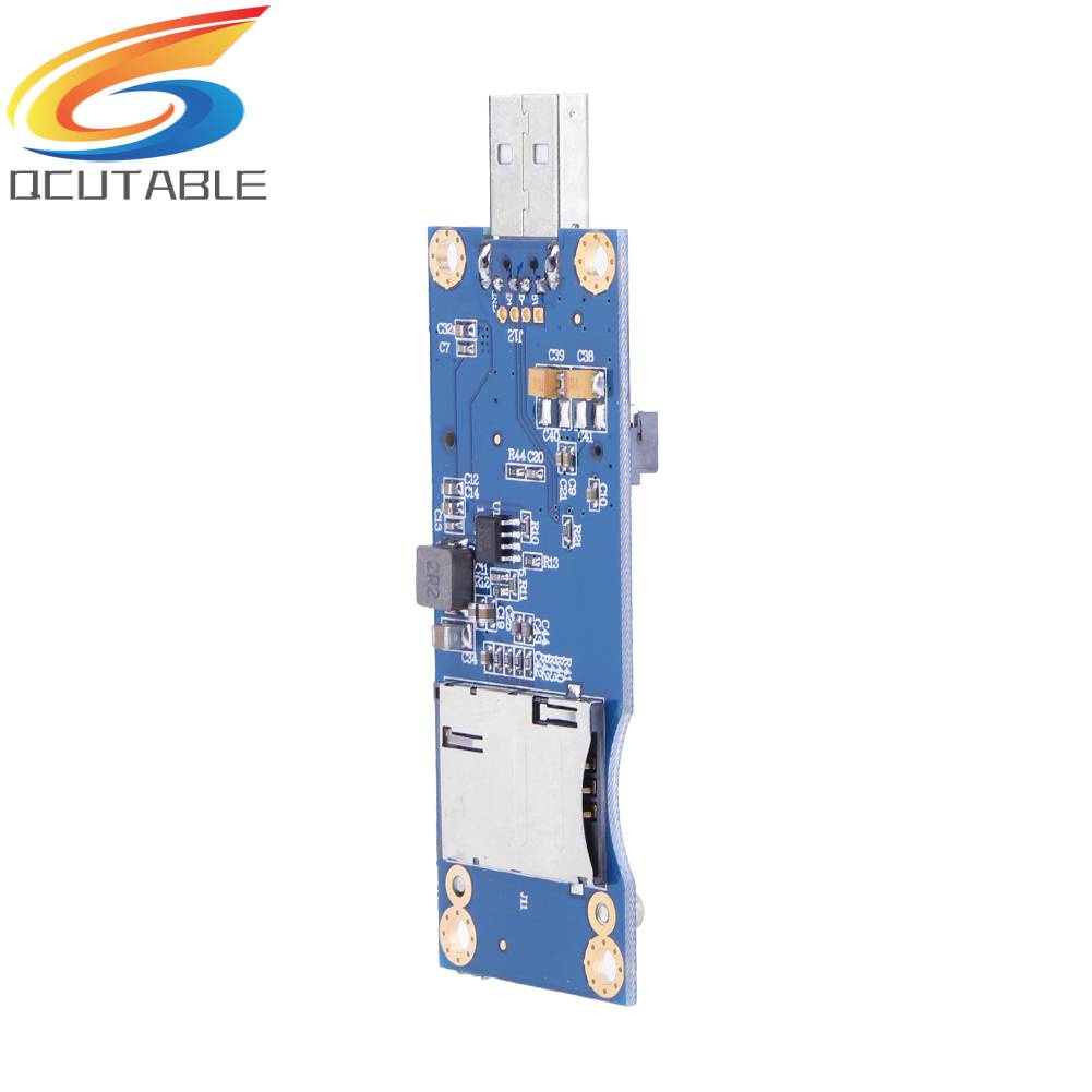 Card Chuyển Đổi PCI-E Sang USB + Khe SIM 6 / 8pin Cho Mô Đun WWAN LTE Thẻ