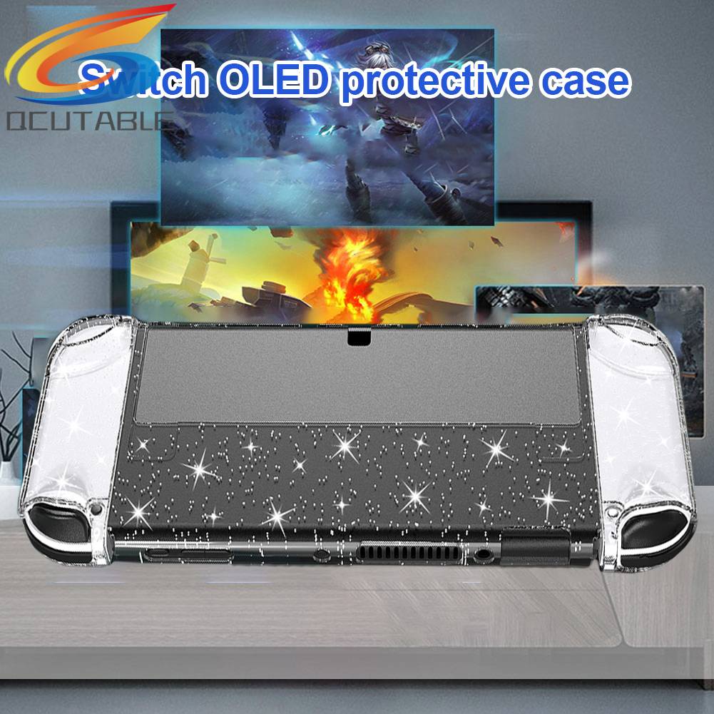 Ốp Bảo Vệ Trong Suốt Lấp Lánh Cho NS OLED