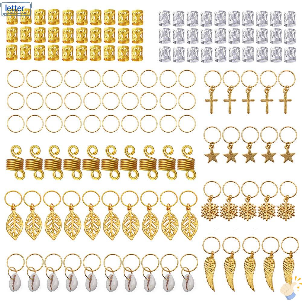 LET Bộ 140 Dây Buộc Tóc Bằng Nhôm Nhiều Màu Sắc