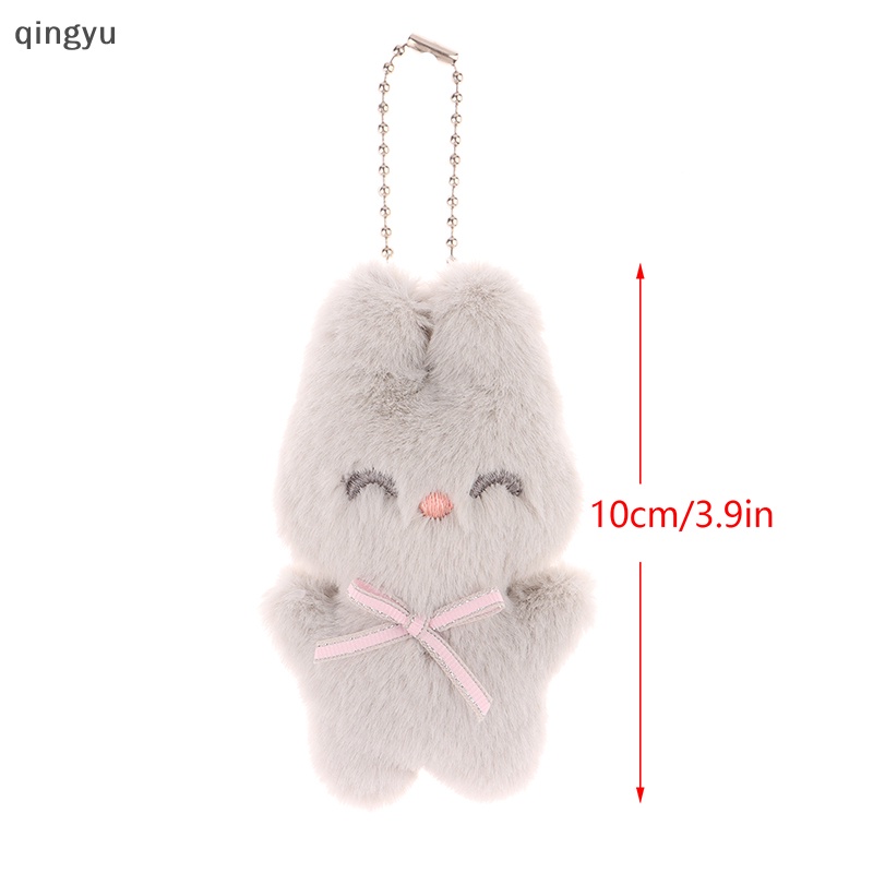 Thỏ Nhồi Bông Mềm Mại Trang Trí Móc Khóa / Ba Lô / Móc Khóa Dễ Thương