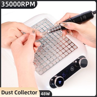 Quạt hút bụi làm móng tay công suất mạnh 48w kèm đồ lọc