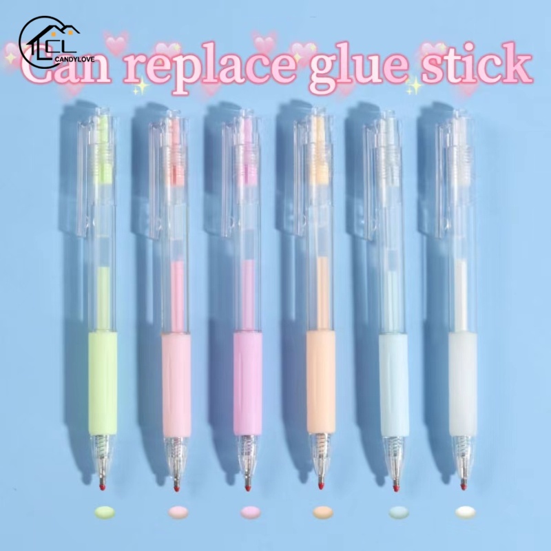 Bút Keo Dán Nhanh Khô Hình Cây Bút Dễ Thương Cho Học Sinh