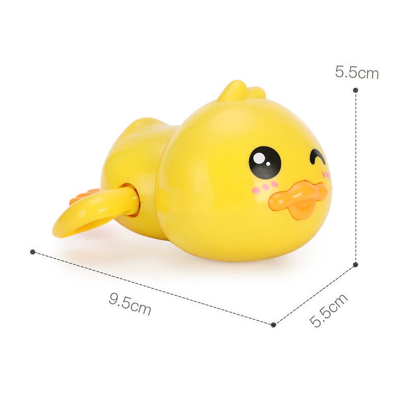 Đồ Chơi Bồn Tắm Hình Chú Vịt Đáng Yêu Cho Trẻ Em