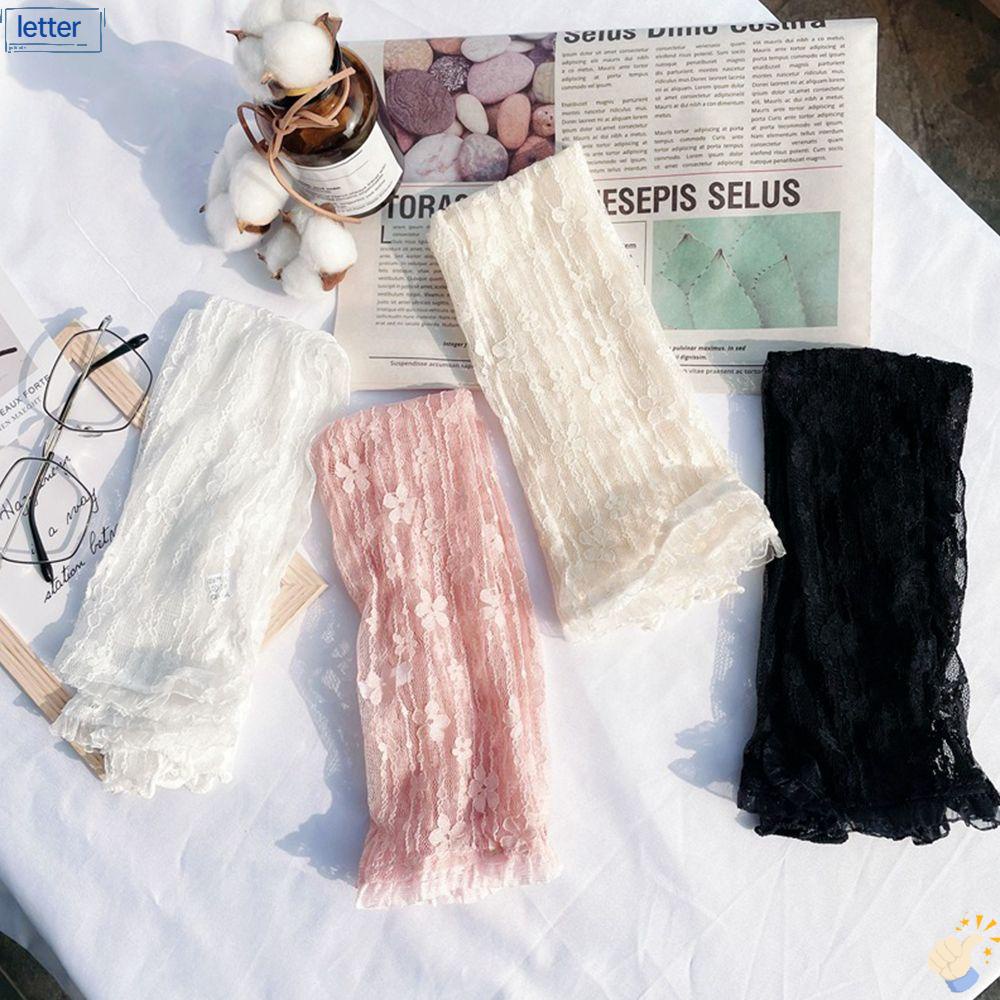 LET Găng Tay Lưới Mỏng Dài Chống Nắng Và Tia UV Sự Bảo Vệ