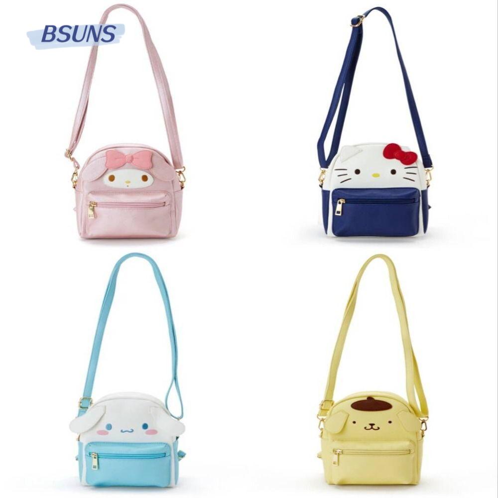 BSUNS Túi Đeo Chéo Mini Họa Tiết Hoạt Hình Anime Dễ Thương