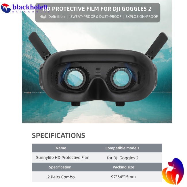 Kính Cường Lực Bảo Vệ Màn Hình Chống Trầy Tương Thích Với Dji Avata Goggles 2