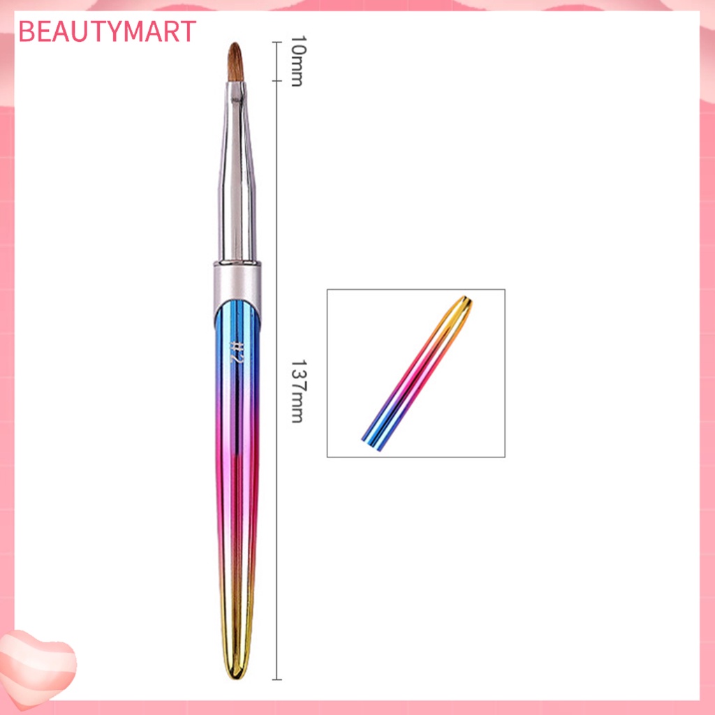 Bút Vẽ Móng Tay Đầu Mềm Tinh Tế Có Thể Tái Sử Dụng DIY