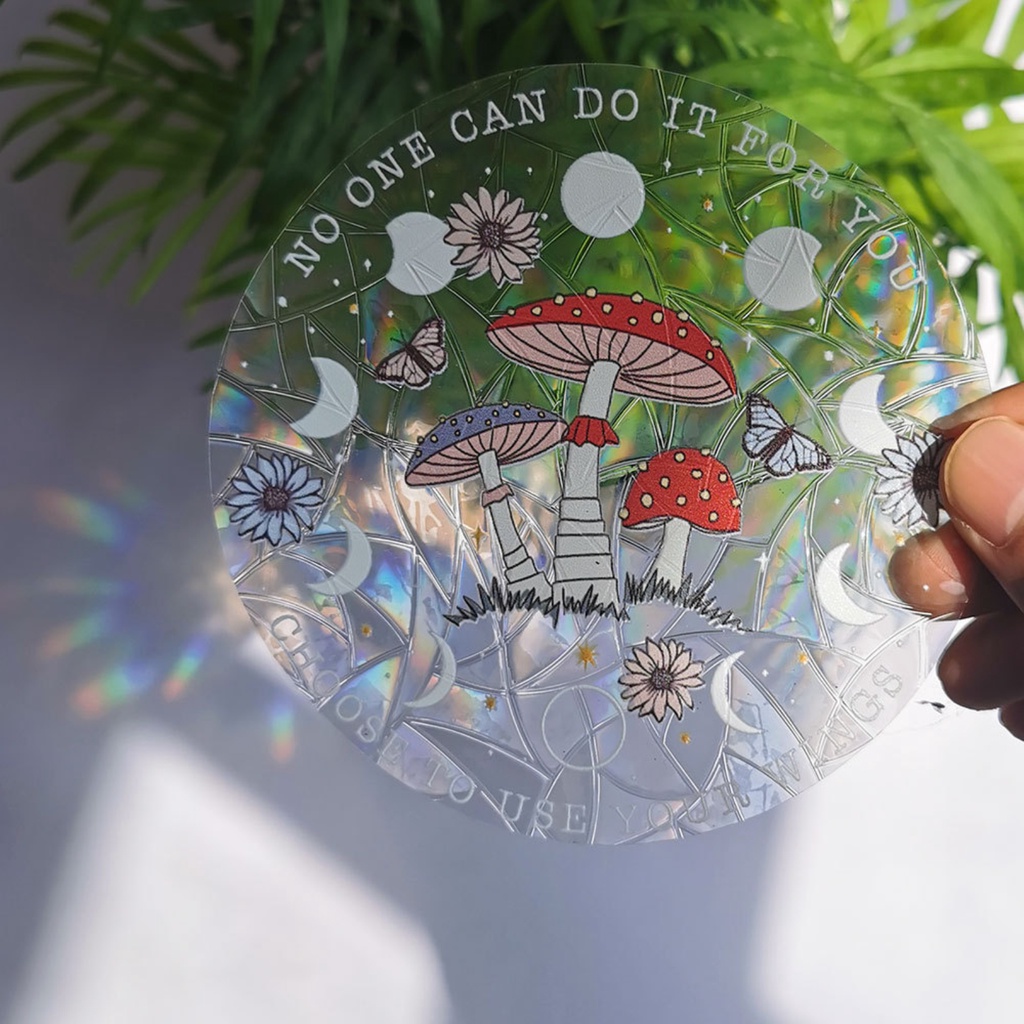 (Bất Ngờ) Đề Can Dán Cửa Sổ Hình Lưới Bắt Giấc Mơ Bằng PVC Dễ Sử Dụng Không Cặn Bẩn Trang Trí