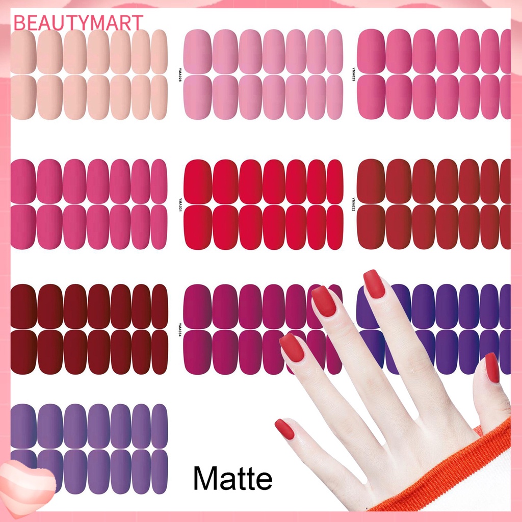 Miếng Dán Móng Tay Tự Dính Siêu Mỏng Độc Đáo Cho Nữ