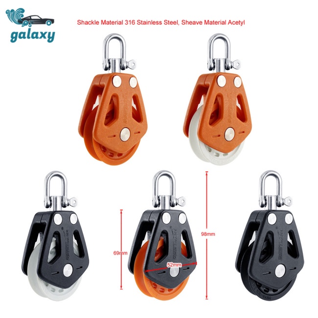 Galaxy Ròng Rọc Đơn Chịu Lực Cao Chuyên Dụng Cho Tàu Thuyền