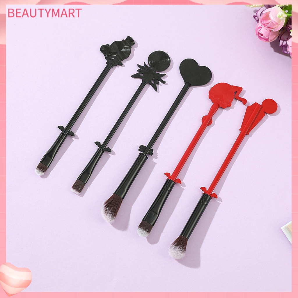 Set 5 Cọ Trang Điểm Phấn Mắt Lông Mềm Trọng Lượng Nhẹ Cho Nữ