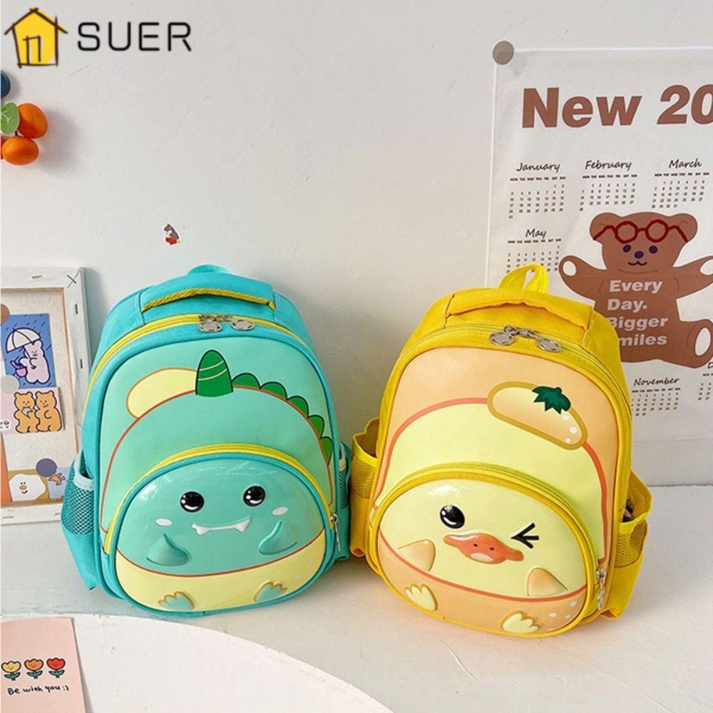 Ba Lô Đi Học In Họa Tiết Hoạt Hình Khủng Long / Kỳ Lân Siêu Nhẹ Chất Lượng Cao Chống Thấm Nước Cho Bé Mẫu Giáo