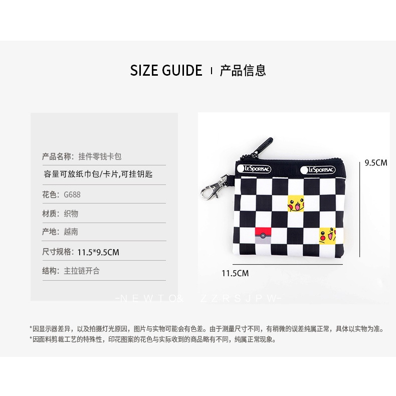 Ví Đựng Tiền Xu / Thẻ Mini In Họa Tiết Hoạt Hình Dễ Thương