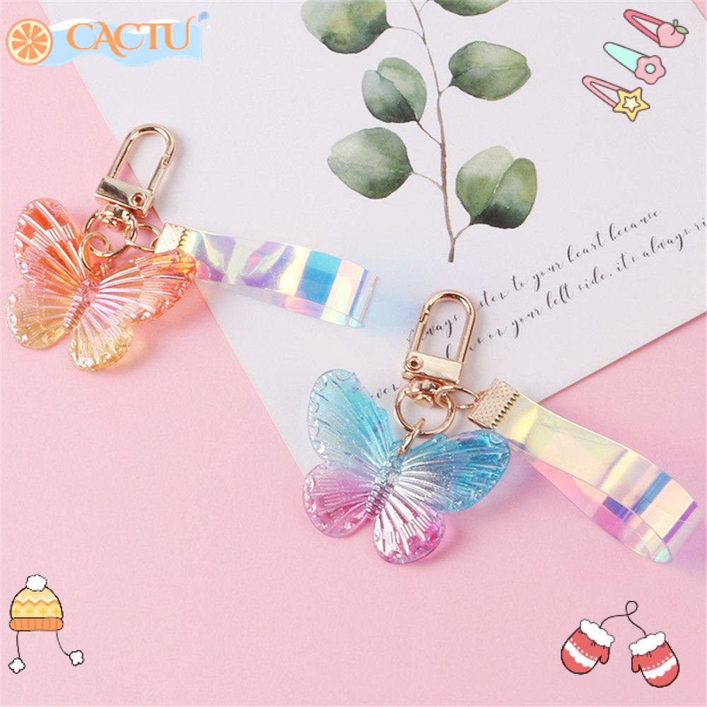 CACTU Móc Khóa Xe Hơi Kèm Dây Đeo Thời Trang