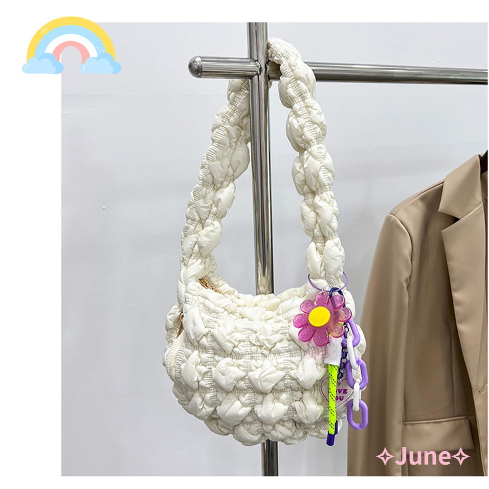 JUNE Túi Xách Đeo Dưới Cánh Tay Trọng Lượng Nhẹ Và Đơn Giản Cho Nữ