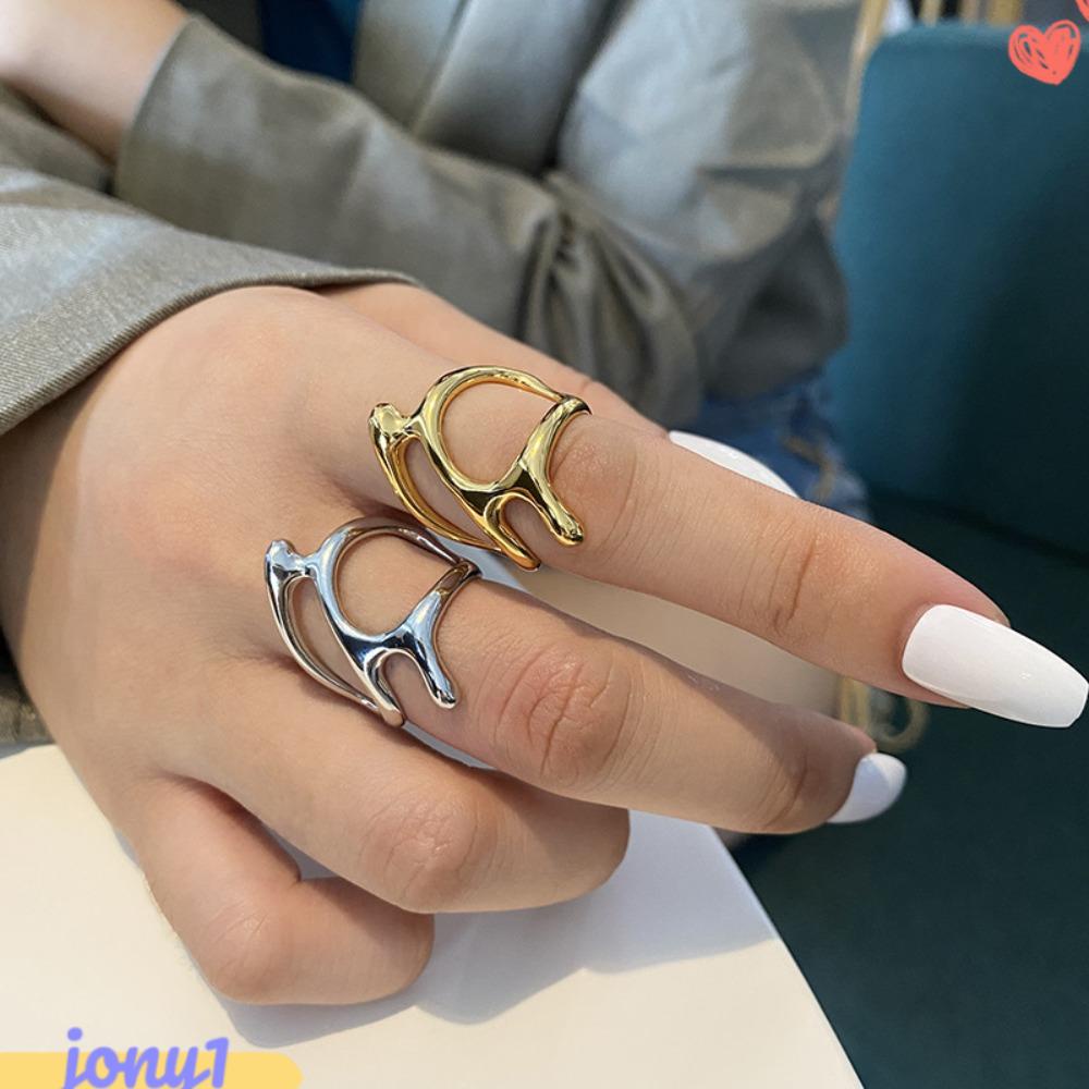 JONYE Set 5 Nhẫn Thiết Kế Mới Có Thể Điều Chỉnh Kích Cỡ