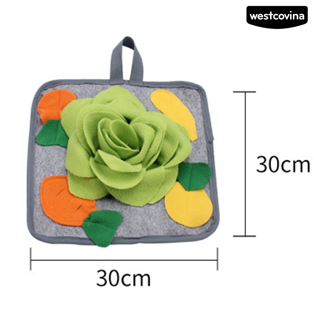 [COD]♞Đệm Ngồi Mềm Mại In Họa Tiết Hoa / Thỏ Dễ Thương Dành Cho Huấn Luyện Thú Cưng