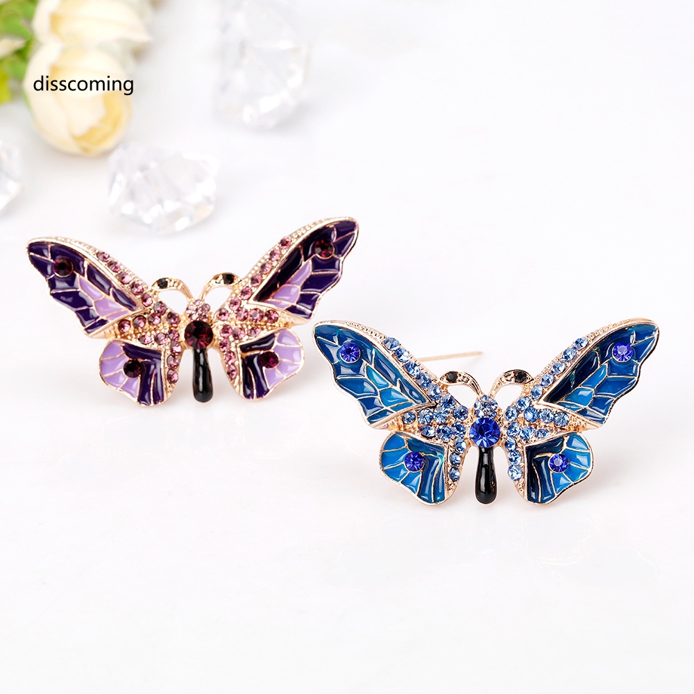 Áo Khoác SL SL Kiểu Dáng Trẻ Trung Năng Động| Trâm Cài Áo Hình Bướm Hợp Kim Thả Dầu Phong Cách Âu Mỹ Thời Trang