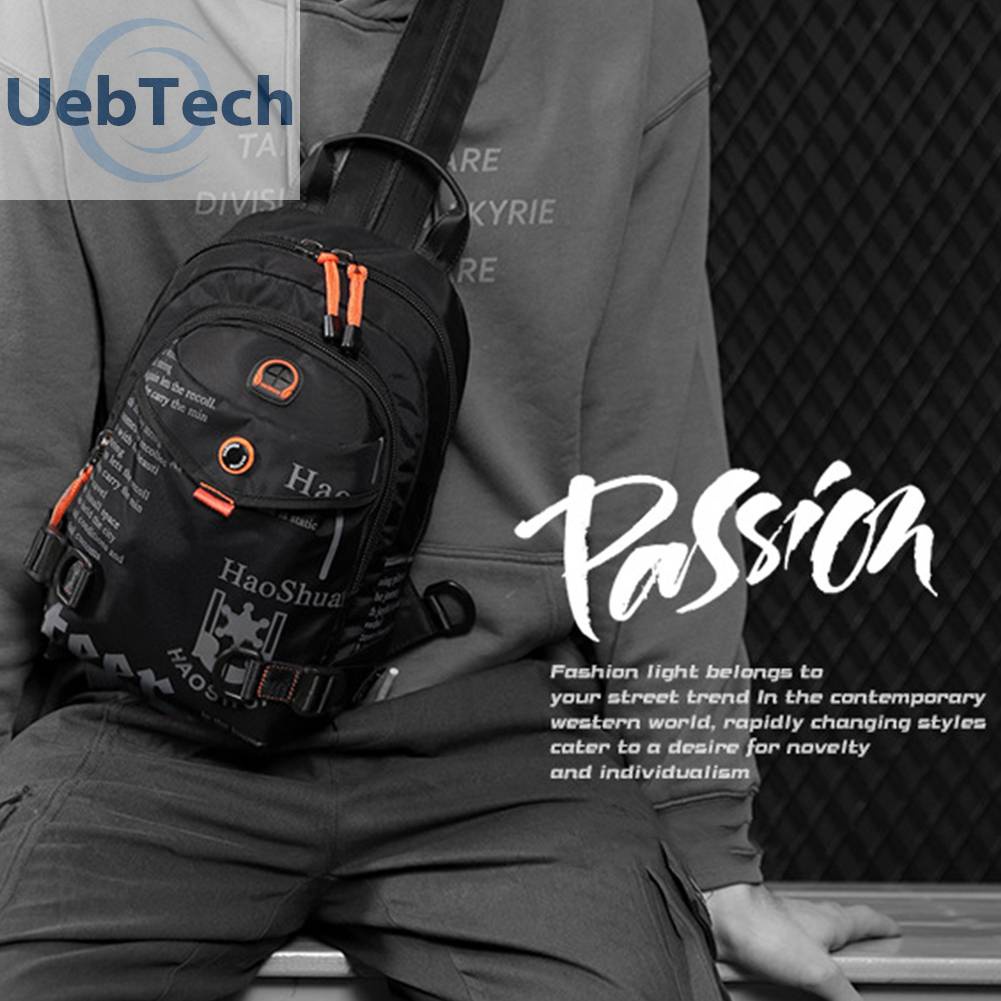 Túi Đeo Chéo Thể Thao Bằng Nylon Chống Trầy Xước Cho Nam