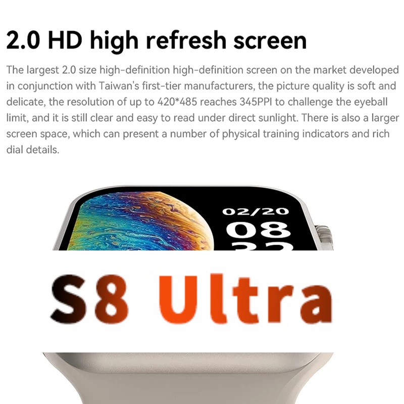 Đồng Hồ Thông Minh Thể Thao S8 Ultra 8