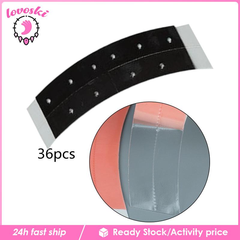 Bộ 36 Miếng Băng Keo Hai Mặt Trong Suốt Dùng Tạo Kiểu Tóc