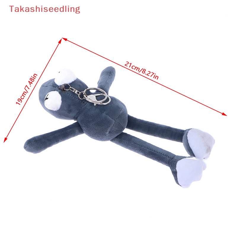 1 Móc Khóa Hình Chú Ếch Nhồi Bông Hoạt Hình Vui Nhộn