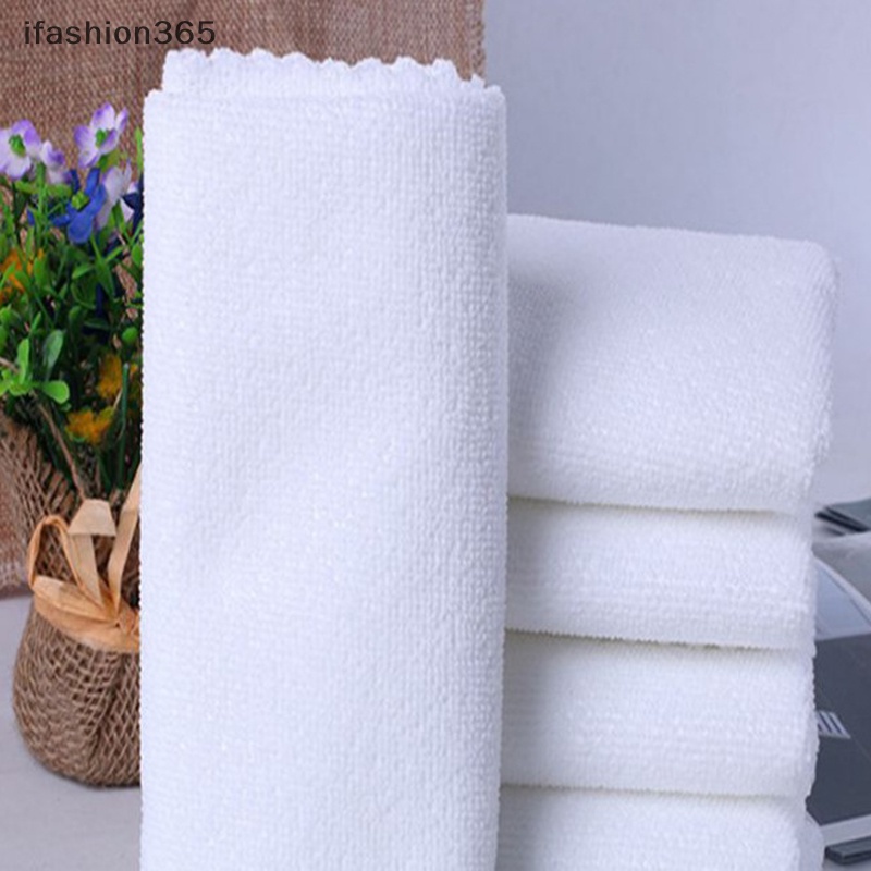 1 Khăn Tắm Cotton Màu Trắng Dùng Mát Xa Chân Tiện Dụng ifashion365   Vn VN