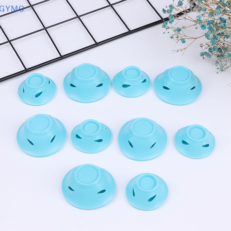 Bộ 10 Dụng Cụ Silicone Cao Su Mềm Uốn Tóc Không Dùng Nhiệt