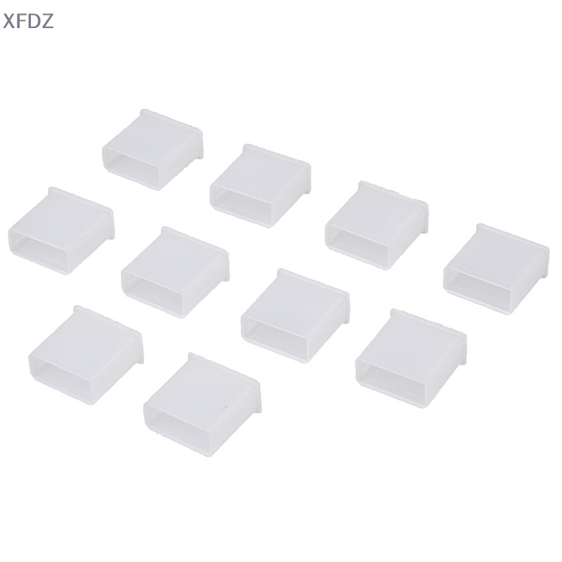 Set 10 Nắp Nhựa Đậy Ổ Cắm USB Chống Bụi Bảo Vệ An Toàn