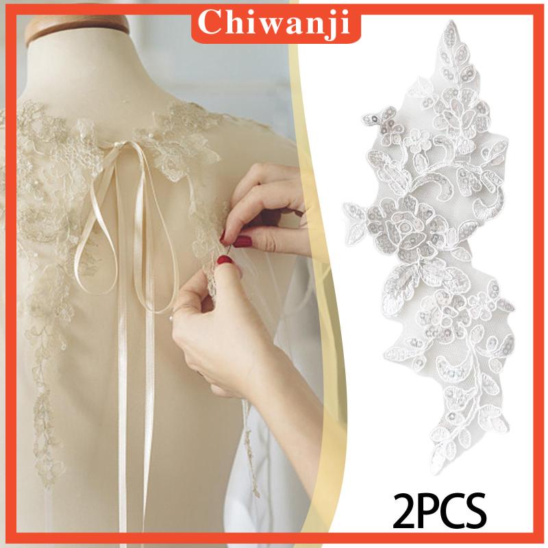 Set 2 Dải Ren Trang Trí Váy Dạ Hội