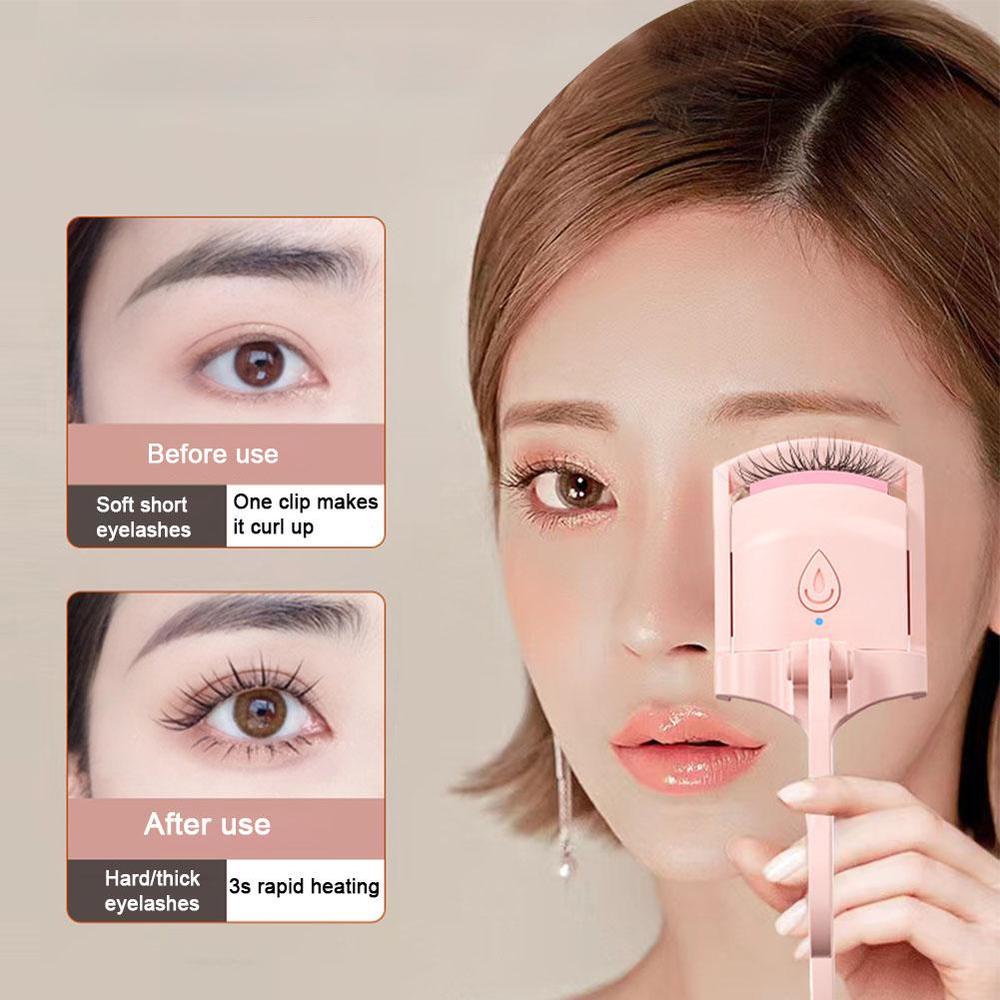 1 Dụng Cụ Uốn Cong Lông Mi Bằng Điện Cổng USB