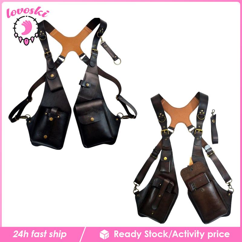 Túi Đeo Vai [Lovoski] Ví Đeo Dưới Cánh Tay Phong Cách Steampunk Cho Xe Đạp / Mô Tô