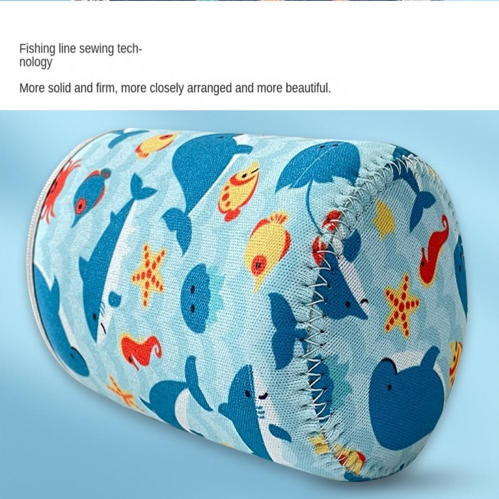 WONDER Vỏ Bọc Bình Sữa Cách Nhiệt Chống Bỏng Họa Tiết Hoạt Hình Dễ Thương