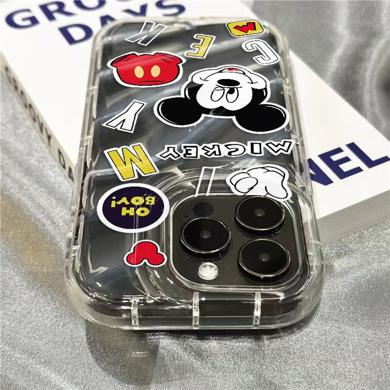 Ốp Điện Thoại Mềm Trong Suốt In Hình Mickey / sins13128 Dễ Thương Cho Iphone 14Promax 711 / / 8XIF