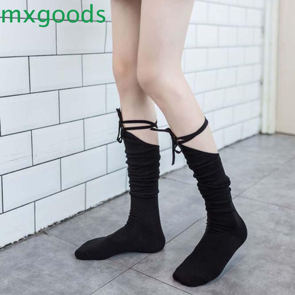 MXGOODS Vớ Dài Thoáng Khí Thời Trang Lolita Ngọt Ngào Cho Nữ